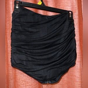 Black corset top